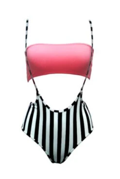 Hamade Activewear High Waisted Sling Bottoms - Black And White Striped -Pole Dance Clothing Shop 046254458574 VlDH8dSQVRp2Kp9q3W2rVsaMRyiKMiklhQuhax4i