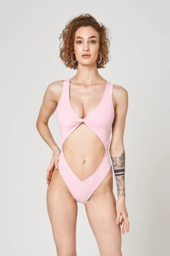 Shark Polewear Benita Bodysuit - Baby Pink -Pole Dance Clothing Shop 08.11.20 05868