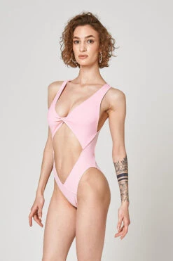 Shark Polewear Benita Bodysuit - Baby Pink -Pole Dance Clothing Shop 08.11.20 05869