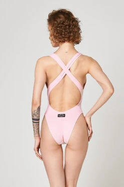 Shark Polewear Benita Bodysuit - Baby Pink -Pole Dance Clothing Shop 08.11.20 05874