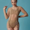 HotCakes Polewear Astrid Romper - Sand/black