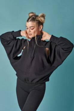 HotCakes Polewear Voyeur Sweater - Black -Pole Dance Clothing Shop 10 tCakes 2299329