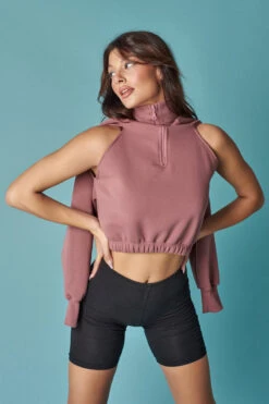 HotCakes Polewear Voyeur Sweater - Antique Pink 10 HotCakes Polewear Voyeur Sweater - Antique Pink -Pole Dance Clothing Shop 10 tCakes 2299365