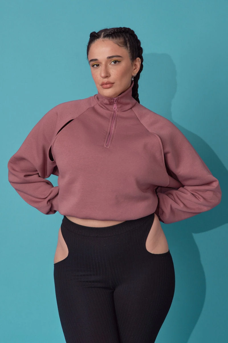 HotCakes Polewear Voyeur Sweater - Antique Pink 6 HotCakes Polewear Voyeur Sweater - Antique Pink - Image 6