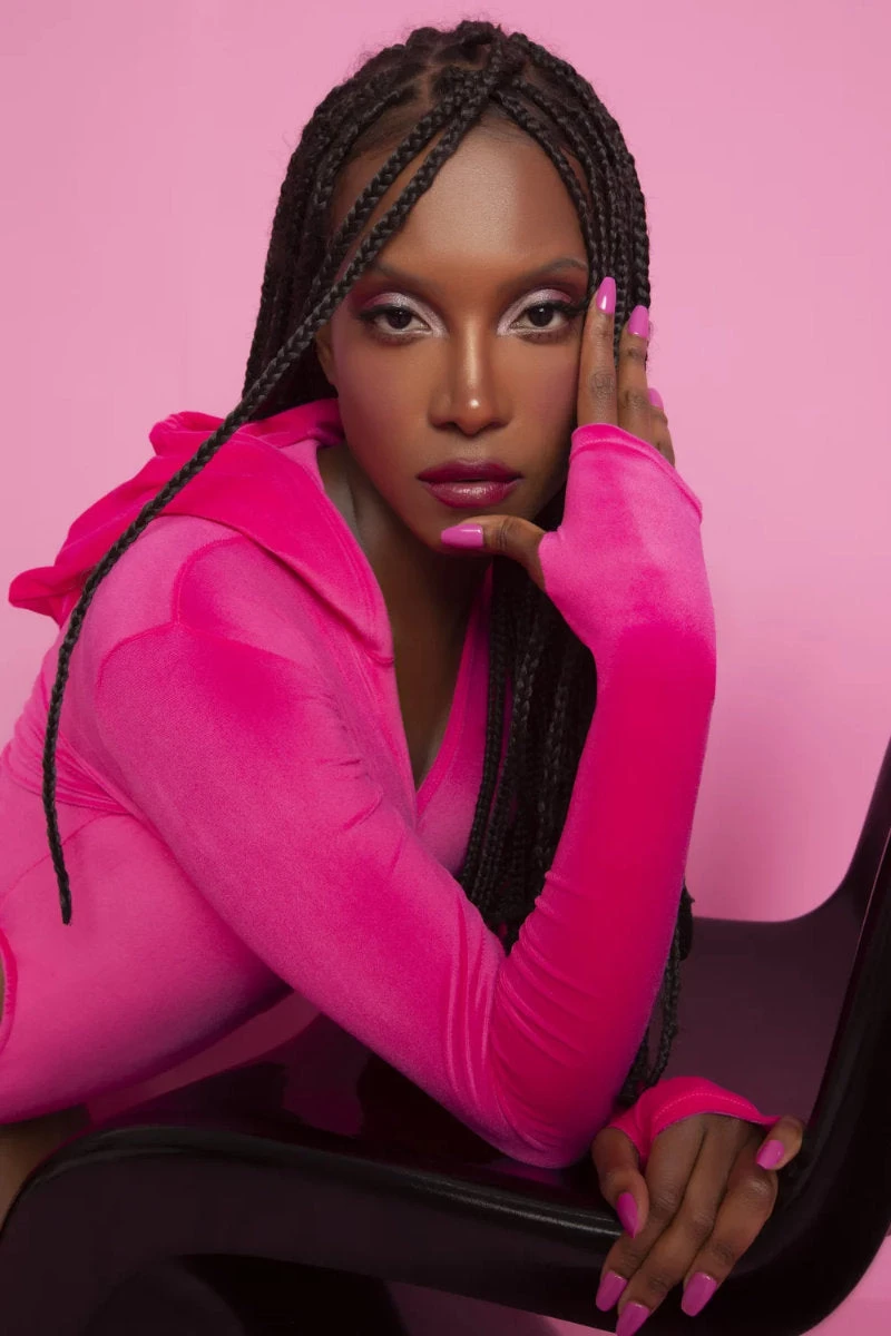 Rolling Paris Bodysuit - Pink 4 Rolling Paris Bodysuit - Pink - Image 4