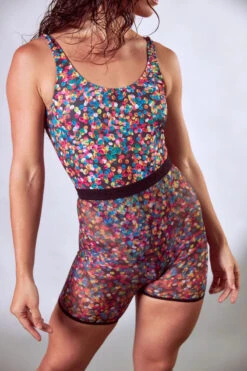 Rolling Perigo Bodysuit - Confetti -Pole Dance Clothing Shop 12 3 2 229 Rolling42 1