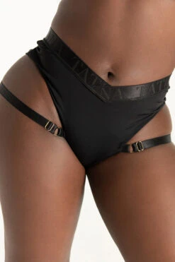 Tatiana Activewear Syrah Shorts - Black -Pole Dance Clothing Shop 1 f75e8c39 61b4 49b1 8a07 eb1e21198985