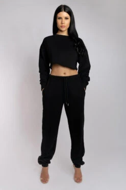 CXIX Oversized Cropped Jumper - Black -Pole Dance Clothing Shop 20 08 20CreaturesofXIXEcom 42 951bdf03 e14d 4b2a a66b f23a76e7925b