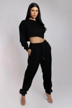 CXIX Oversized Jogger Bottoms - Black -Pole Dance Clothing Shop 20 08 20CreaturesofXIXEcom 43