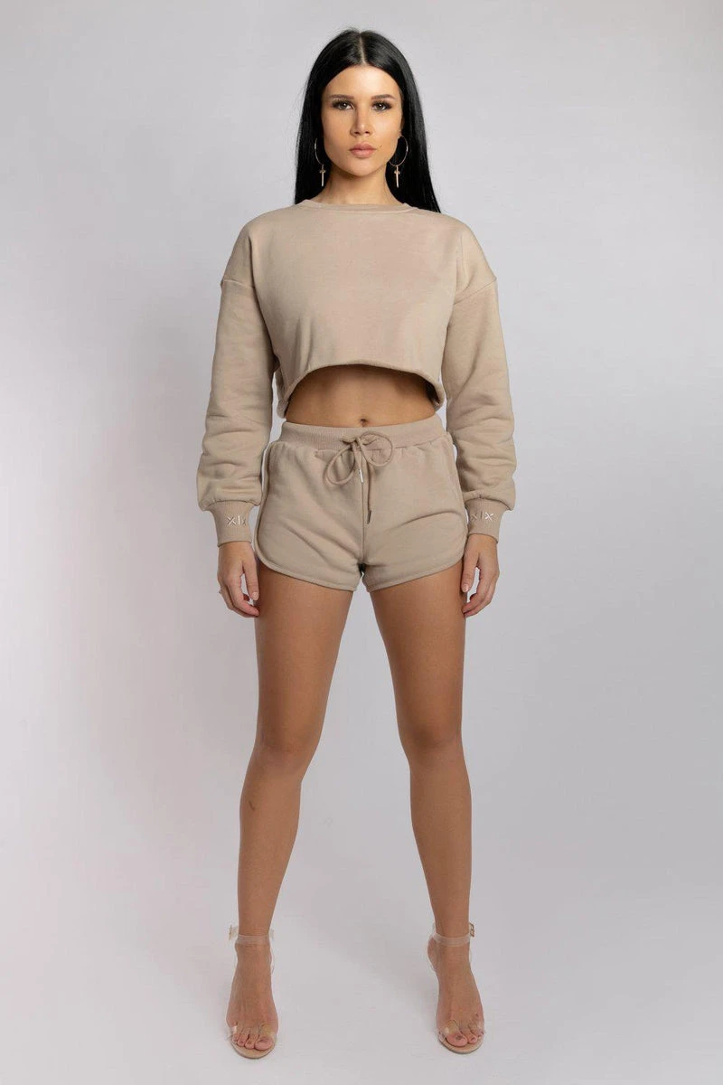 CXIX Off-Duty Shorts - Fawn 3 CXIX Off-Duty Shorts - Fawn - Image 3
