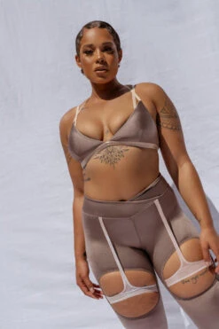 CXIX Confession Garter Leggings - Bronzed -Pole Dance Clothing Shop 20 09 24CreaturesofXIX 5 1