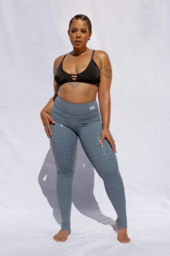 CXIX Gecko Grip Leggings - Blue Steel 13 CXIX Gecko Grip Leggings - Blue Steel -Pole Dance Clothing Shop 20 09 24CreaturesofXIX 77 1