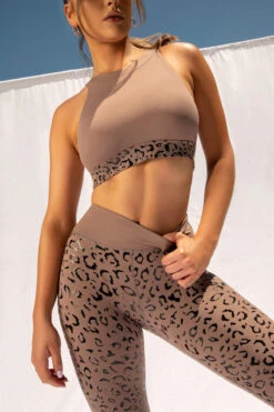 CXIX Gecko Grip Leggings - Dusky Leopard 12 CXIX Gecko Grip Leggings - Dusky Leopard -Pole Dance Clothing Shop 20 12 10Creatures 86