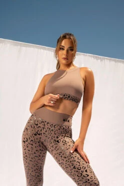 CXIX Gecko Grip Leggings - Dusky Leopard 11 CXIX Gecko Grip Leggings - Dusky Leopard -Pole Dance Clothing Shop 20 12 10Creatures 88 1