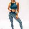 CXIX Gecko Grip Leggings - Twilight Leopard