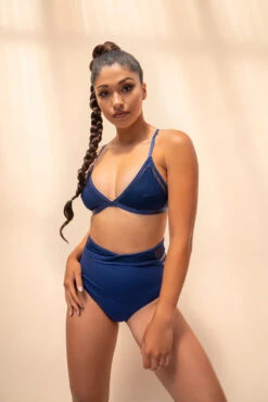 Lunalae Daisy Top - Recycled Navy 11 Lunalae Daisy Top - Recycled Navy -Pole Dance Clothing Shop 2021101 LunaLae0391 1