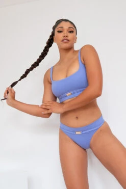 Lunalae Venus Low Waist Bottoms - Recycled Lavender -Pole Dance Clothing Shop 2021101 LunaLae8187