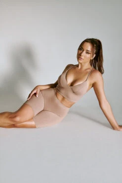 CXIX LuxLounge Biker Shorts - Taupe -Pole Dance Clothing Shop 21 04 22Creatures 53