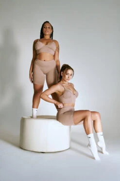 CXIX LuxLounge Triangle Top - Taupe -Pole Dance Clothing Shop 21 04 22Creatures 60