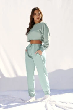 CXIX Oversized Jogger Bottoms - Sage -Pole Dance Clothing Shop 21 06 25CreaturesofXIX edit 4 971f64a7 323e 44a5 981f a284be29cbe7