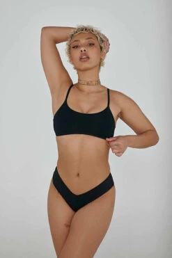 CXIX The Hills Bottoms - Ribbed Black -Pole Dance Clothing Shop 21 08 06CreaturesEdits 232