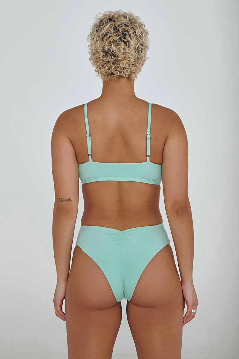 CXIX The Hills Bottoms - Ribbed Mint 2 CXIX The Hills Bottoms - Ribbed Mint - Image 2