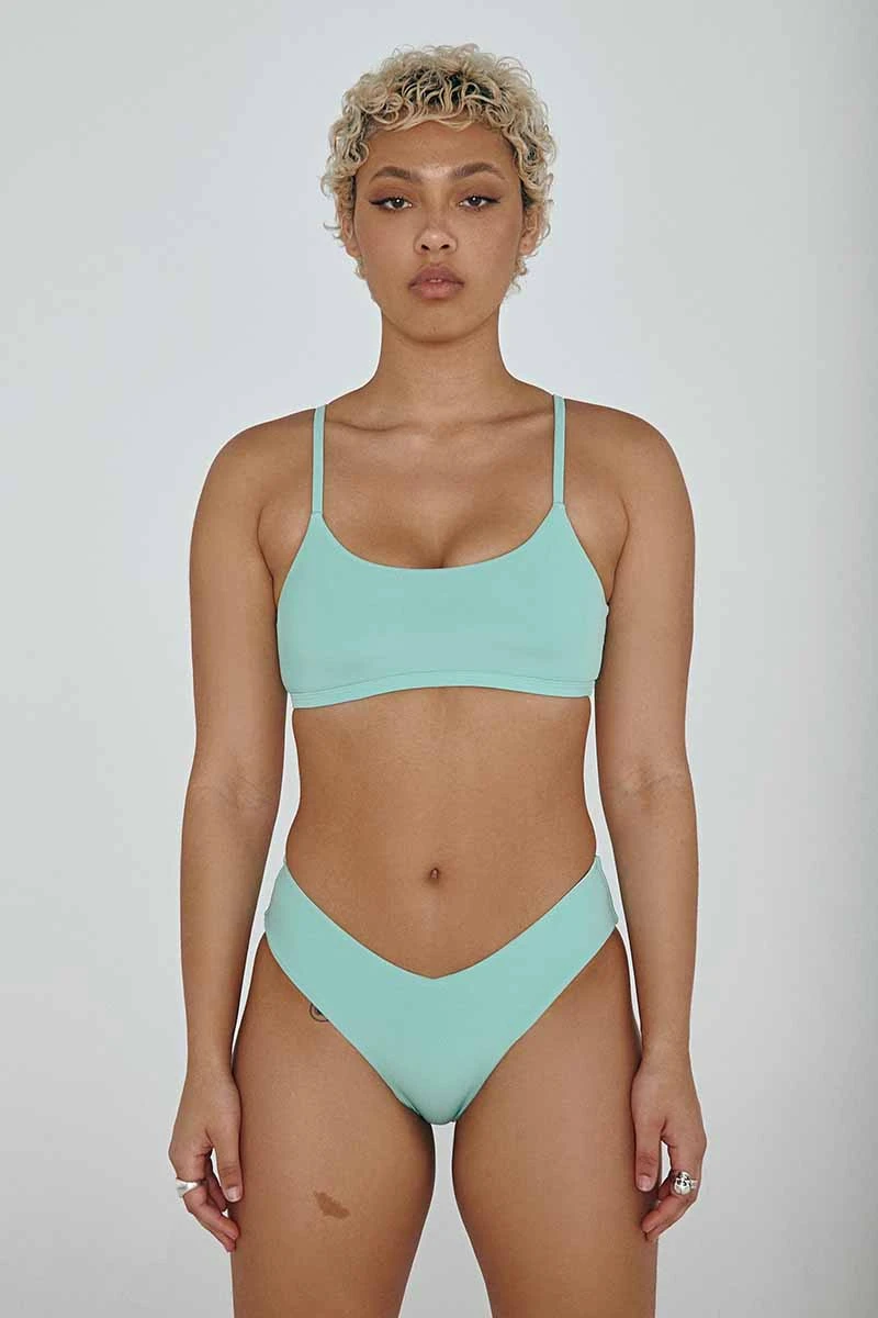 CXIX The Hills Bottoms - Ribbed Mint 1 CXIX The Hills Bottoms - Ribbed Mint