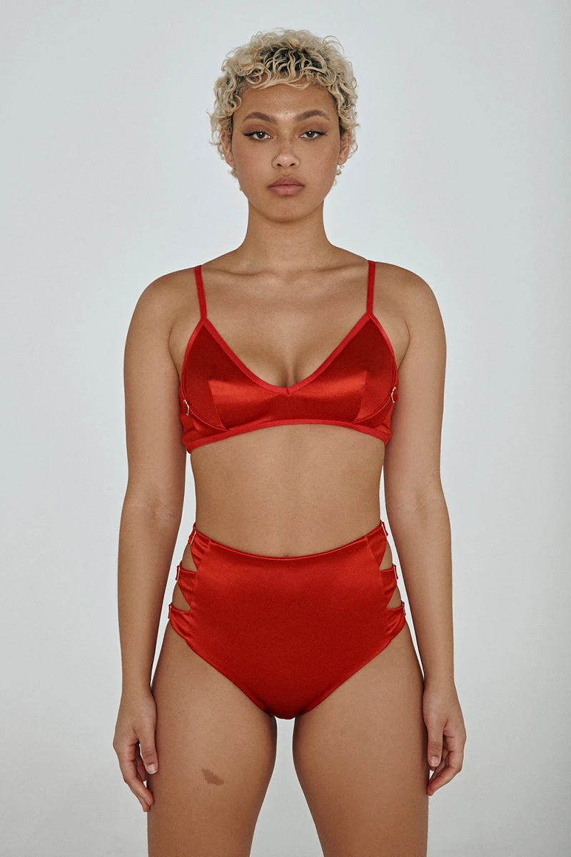 CXIX Aphrodite Bralette - Red 8 CXIX Aphrodite Bralette - Red - Image 8