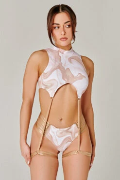 CXIX Dopamine Garter Top -Stoned -Pole Dance Clothing Shop 22 08 04CXIX 425