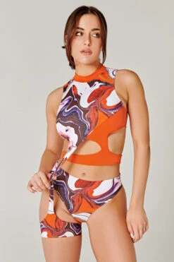 CXIX Dopamine Solo Garter Top -Trippin 9 CXIX Dopamine Solo Garter Top -Trippin -Pole Dance Clothing Shop 22 08 04CXIX 541 1