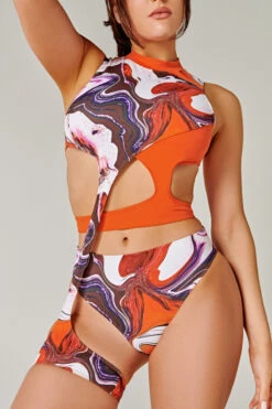 CXIX Dopamine Solo Garter Top -Trippin -Pole Dance Clothing Shop 22 08 04CXIX 564