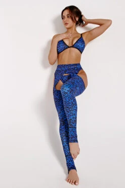 CXIX Cowgirl Leggings - Electric Leopard -Pole Dance Clothing Shop 22 08 04CXIX 910