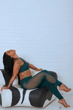 CXIX Baddie Leggings - Teal -Pole Dance Clothing Shop 22 10 06CXIX73821