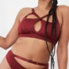 Lunalae Hannah Top - Recycled Burgundy