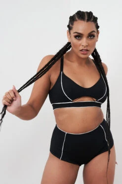 Lunalae Missy Top - Recycled Black