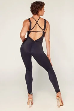 CXIX Dollhaus Jumpsuit - Black -Pole Dance Clothing Shop 23 01 03CXIX 15121