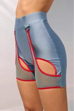 HotCakes Polewear Thetis Bottoms - Marine Blue & Red -Pole Dance Clothing Shop 23 05 06 HotCakes 300