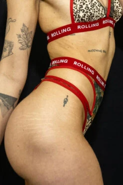 Rolling Linger Bottoms - Selva/Red -Pole Dance Clothing Shop 23 9 3 393 A141D0C8B1FC4B868C3FBBA4057C2270 1