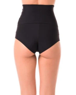 Dragonfly Betty High-Waisted Shorts - Black -Pole Dance Clothing Shop 4478 vysoke pole dance kalhotky betty