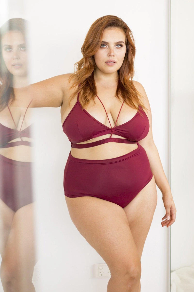 Lunalae Bella Top - Wine 2 Lunalae Bella Top - Wine - Image 2