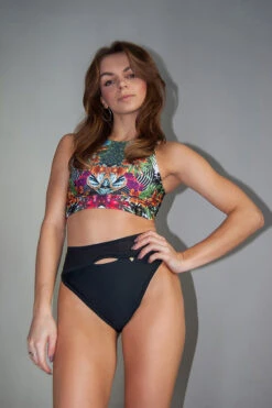 Pole Addict Cross Back Top - Jungle 5 Pole Addict Cross Back Top - Jungle -Pole Dance Clothing Shop Agatha Jungle 3