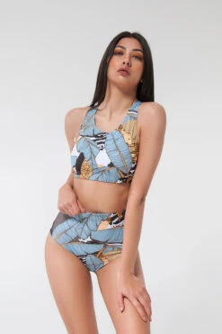 Pole Addict High Waisted Shorts - Banani -Pole Dance Clothing Shop Banani3