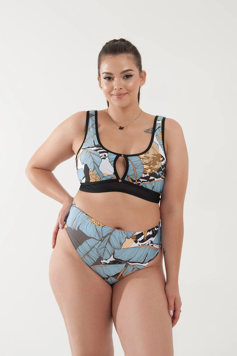 Pole Addict Mona High Leg Bottoms - Banani 3 Pole Addict Mona High Leg Bottoms - Banani - Image 3