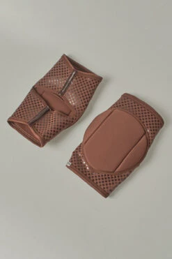 Queen Grippy Kneepads - Cacao -Pole Dance Clothing Shop Cacao