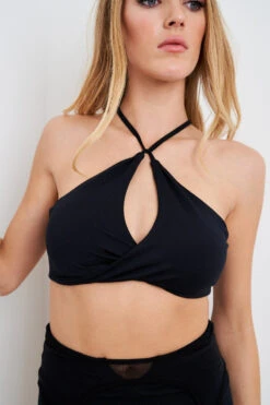 Lunalae Sage Top - Recycled Black 11 Lunalae Sage Top - Recycled Black -Pole Dance Clothing Shop Copyof220701 LunaLae 09 0452 1 1