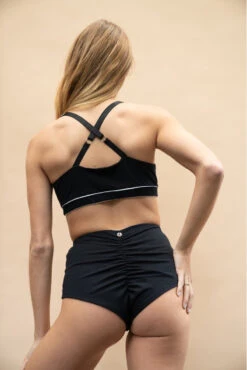 Lunalae Missy Top - Recycled Black -Pole Dance Clothing Shop Copyof220701 LunaLae 17 0774