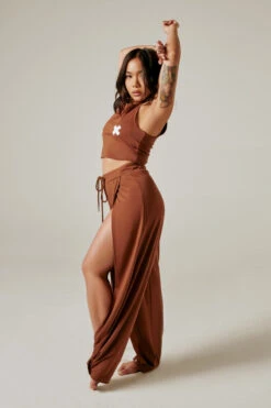 CXIX Make Moves Pants - Mocha 8 CXIX Make Moves Pants - Mocha -Pole Dance Clothing Shop CreaturesofXIXXXTee2.0 Mocha16