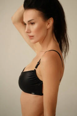 Shark Polewear Teodora Top - Obsidian -Pole Dance Clothing Shop DSC00300