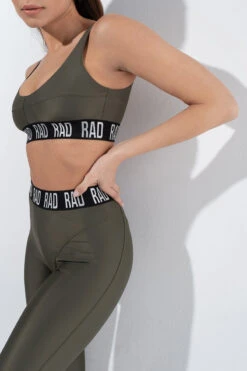 RAD Atlantida Leggings - Khaki -Pole Dance Clothing Shop DSCF0121