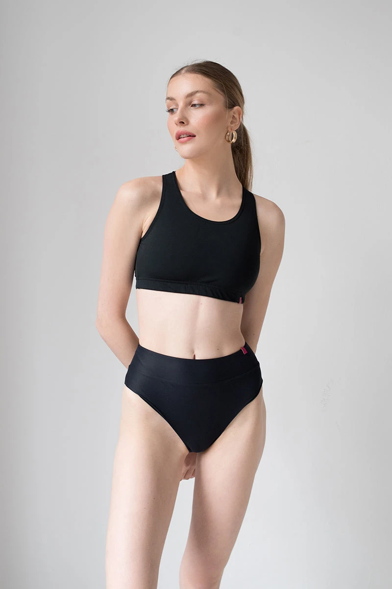 Pole Addict Openback Top - Black 1 Pole Addict Openback Top - Black